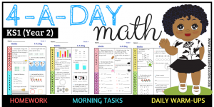 4-A-Day Maths Year 2 Book